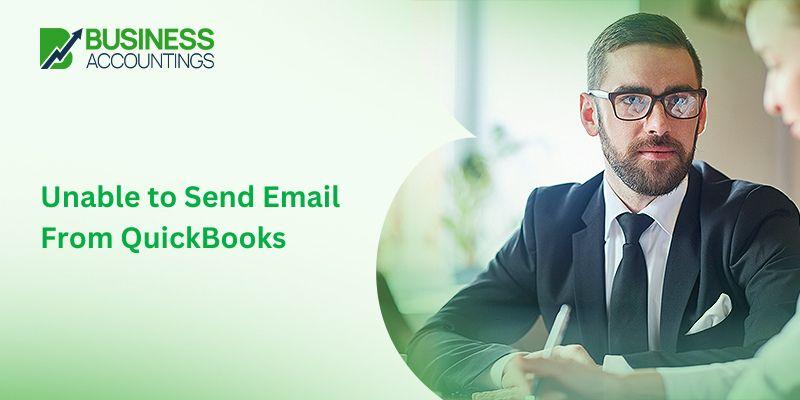 Unable to Send Email from QuickBooks