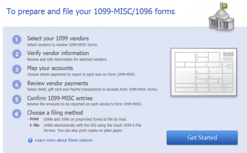 Set up Vendors to get 1099-MISC in QuickBooks