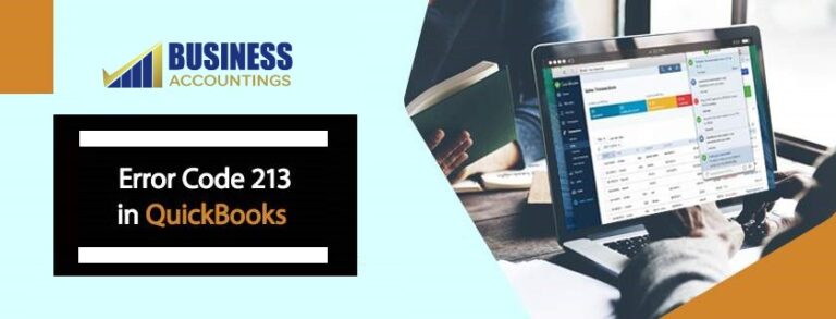 Error Code 213 in QuickBooks Error Code 213 in QuickBooks