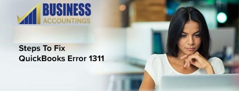 QuickBooks Error Code 1311