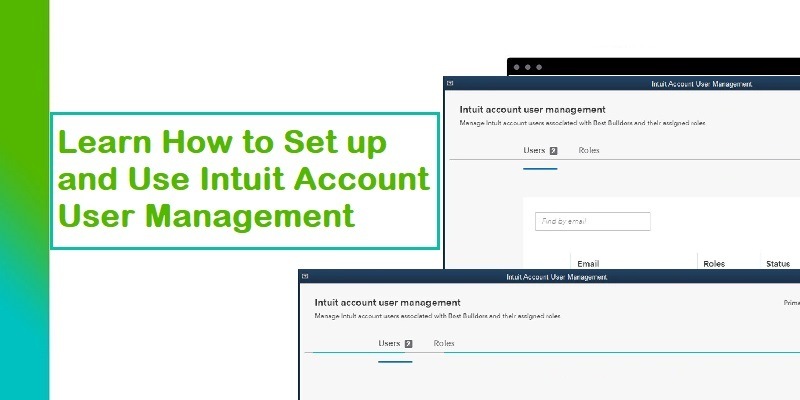Set up and Use Intuit Account User Management