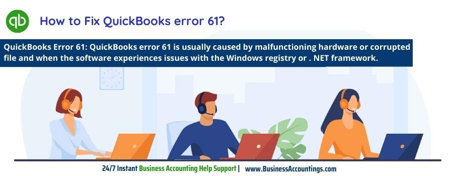 QuickBooks error 61
