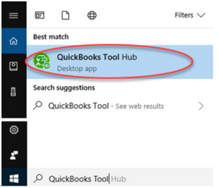 youre unable to launch the Tool Hub then you can search it using your Windows Search Bar and select the tool from there